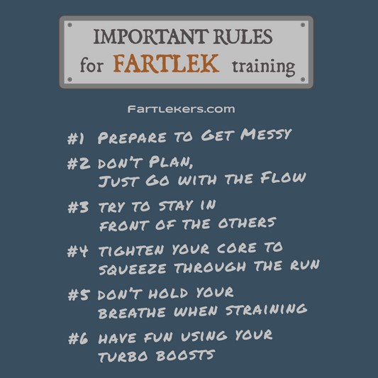 Fartlek Rules T-shirt