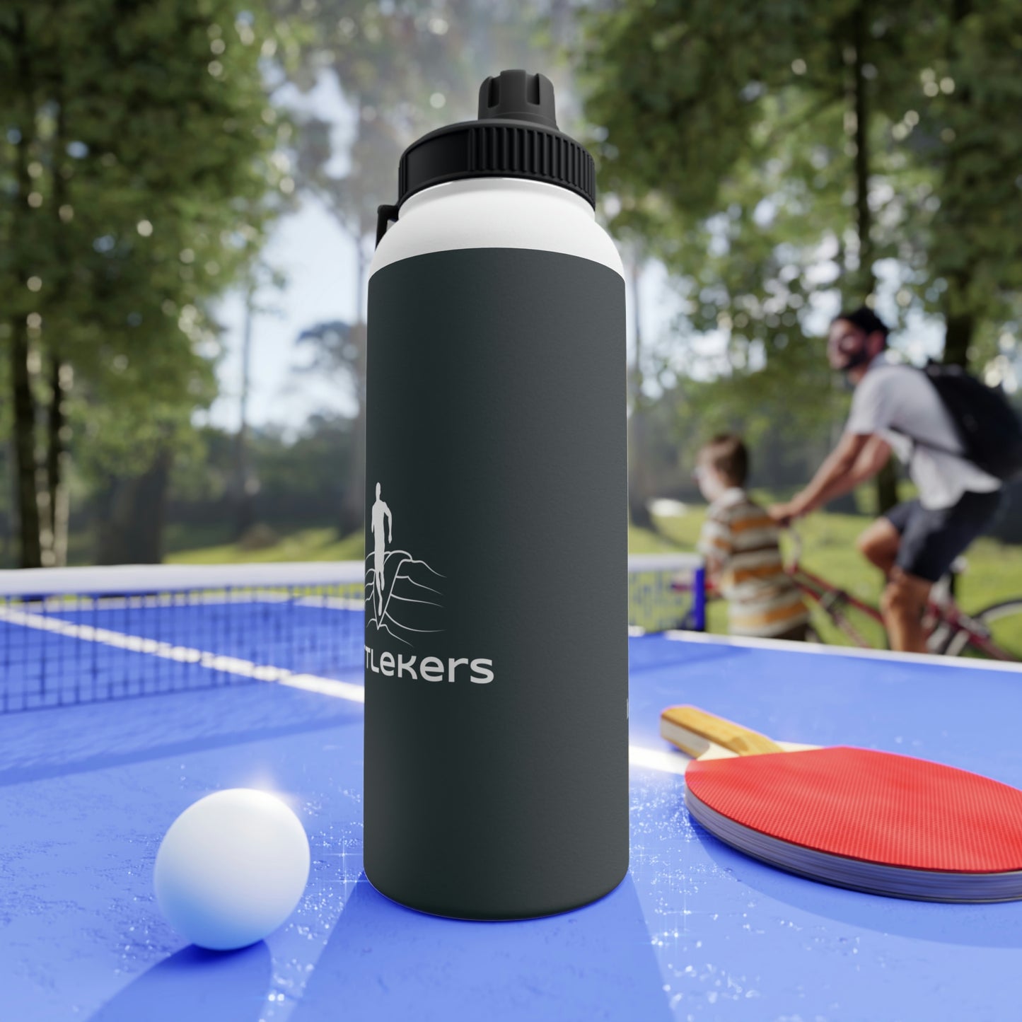 Say-It-Again Stainless Steel Water Bottle