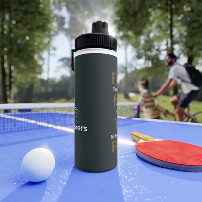 Say-It-Again Stainless Steel Water Bottle