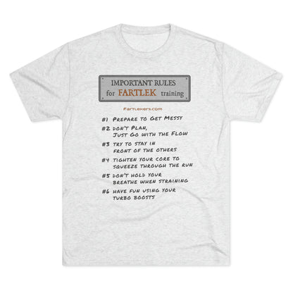 Fartlek Rules T-shirt