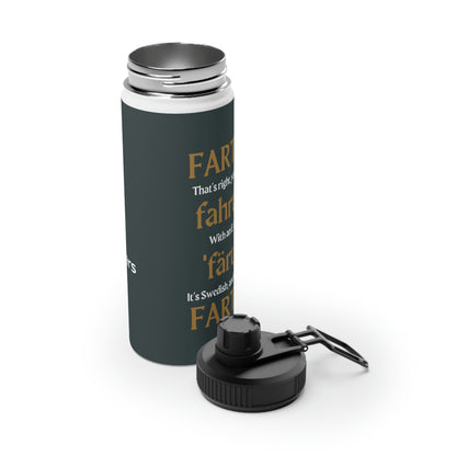 Say-It-Again Stainless Steel Water Bottle